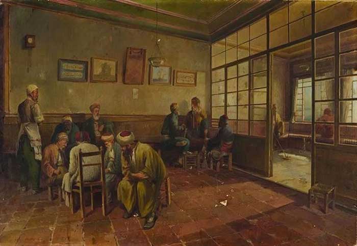 Fotoğraflarla Eski Osmanlı Kahvehaneleri